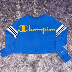 Cropped Champion crewneck sweater